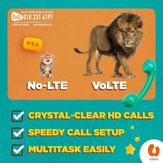 U mobile VoLTE