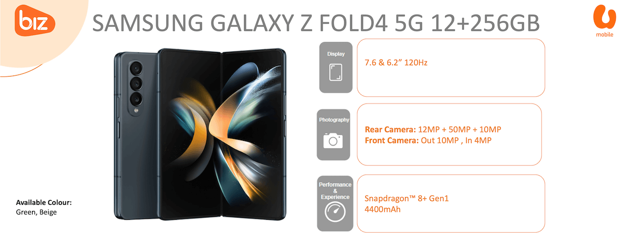 SAMSUNG GALAXY Z FOLD4