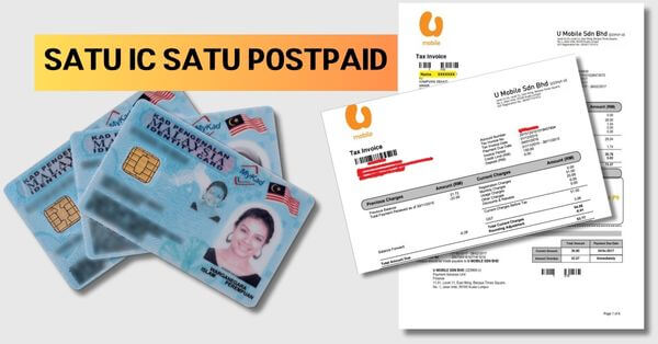 U Mobile Plan Satu IC satu Postpaid