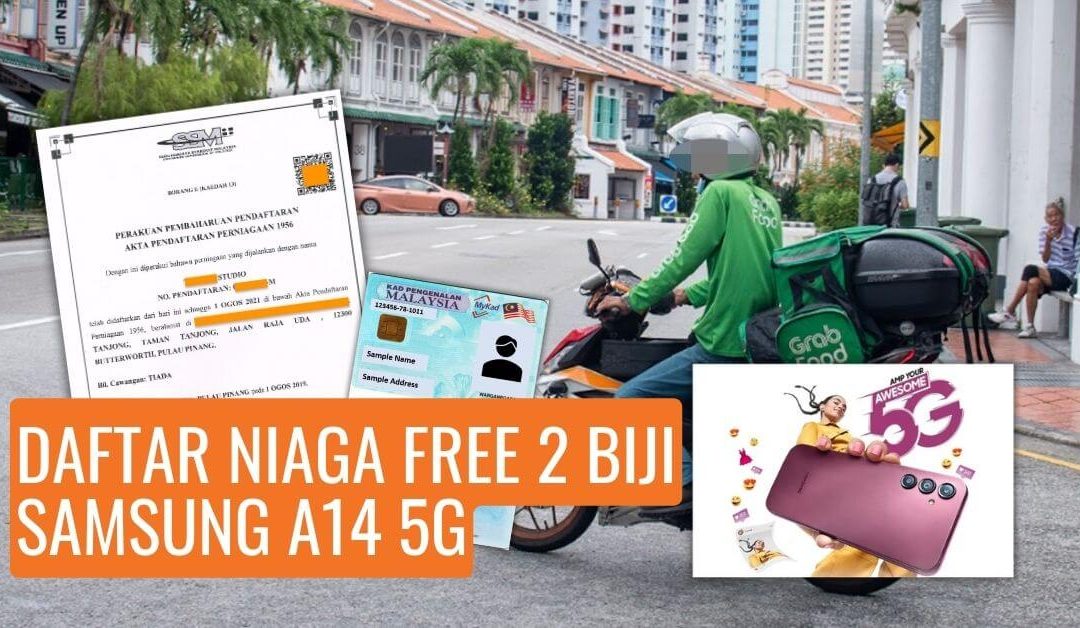 3 Sebab Kenapa Ramai GrabFood Rider Daftar UMobile Business Plan