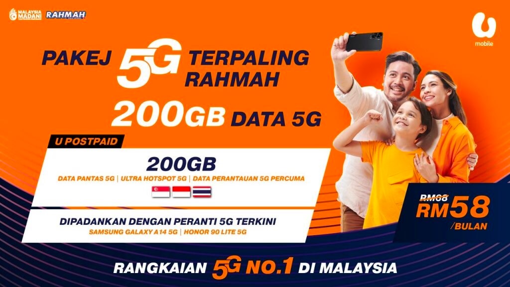 pakej 5g rahmah Umobile