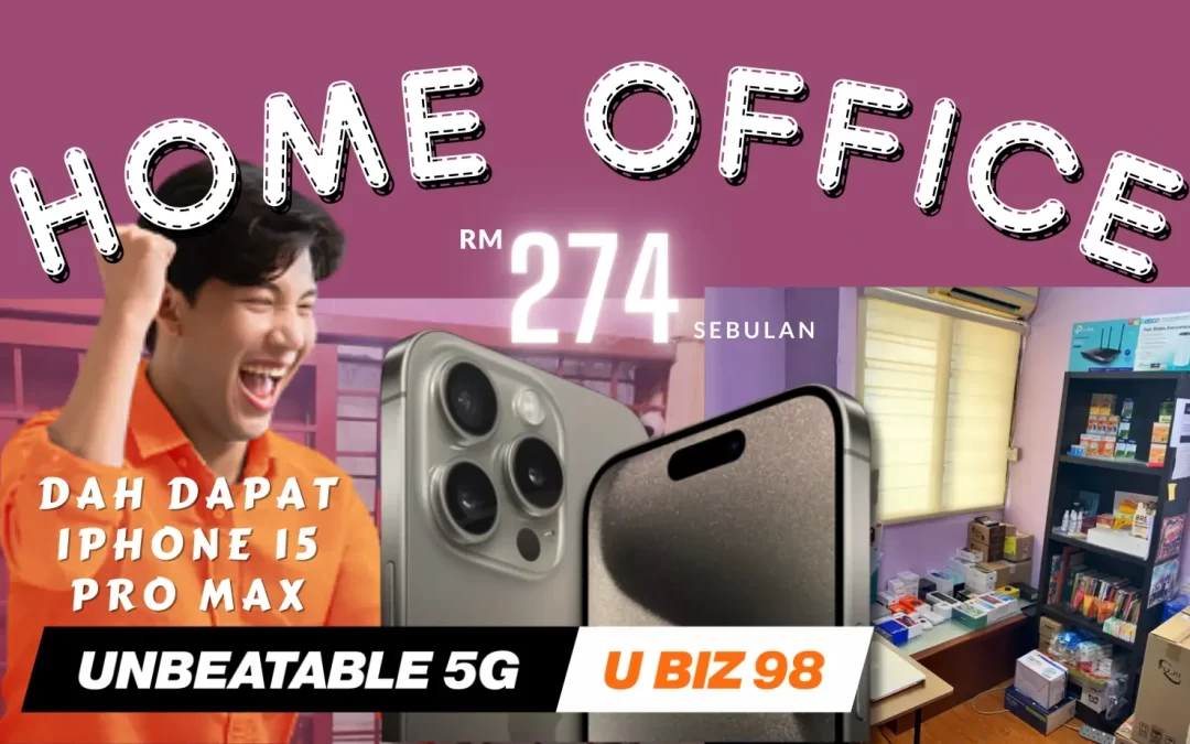 Ansuran Mudah iPhone 15 hanyak RM156 sebulan dengan U Mobile Business