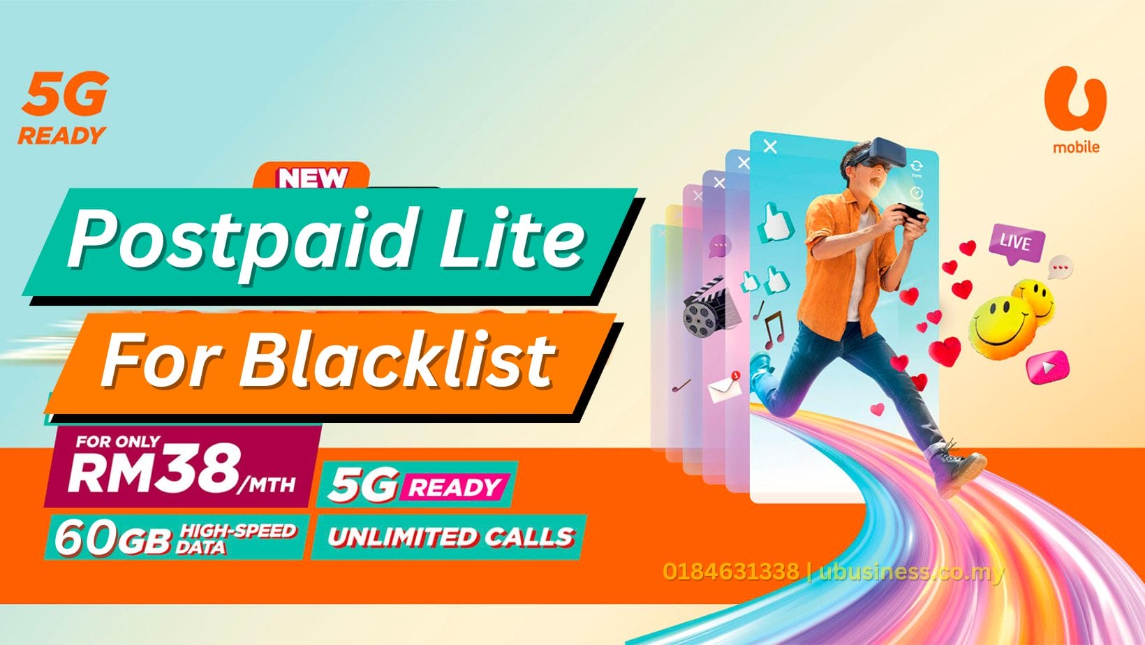 u postpaid 38 lite